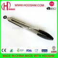 Hot sale resistant bbq food kitchen stainless steel silicone tongs